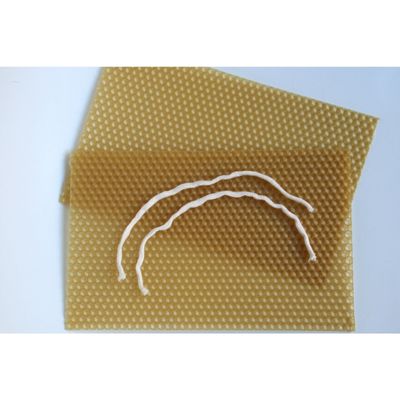 fabriquer une bougie en cire d'abeille - étape 1b